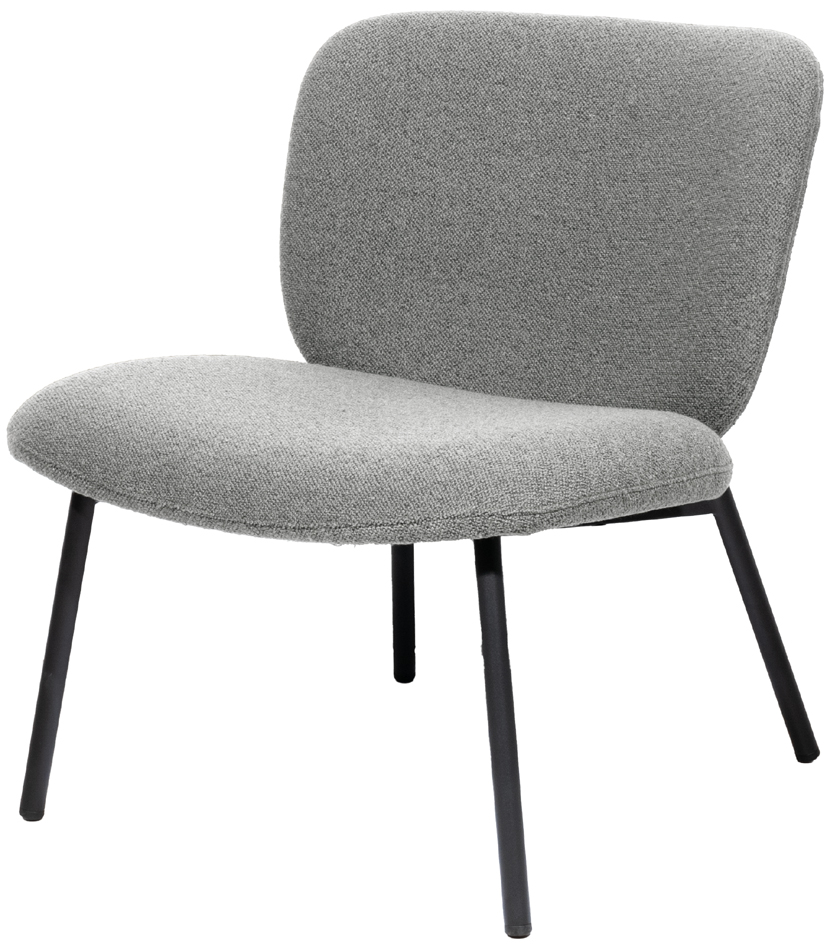 PAPERFLOW Fauteuil visiteur TWIST, noir