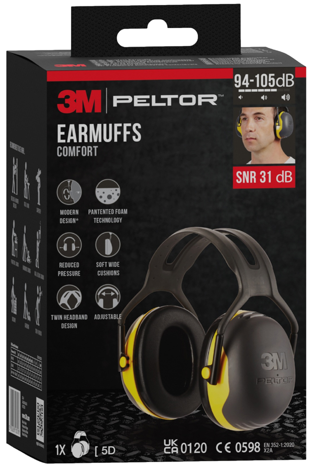 Peltor Casque antibruit X2A-1, emballage