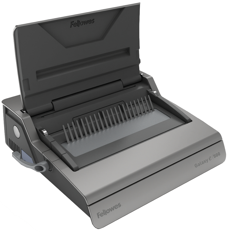 Fellowes Perforelieur électrique par anneaux plastique