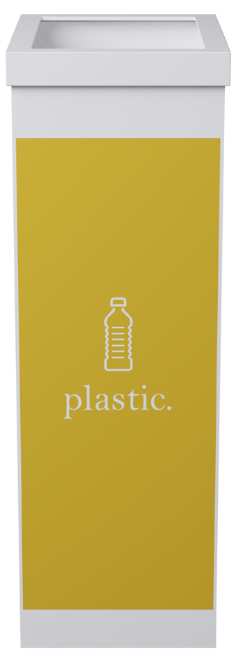 Collecteur pour tri sélectif, pour plastique