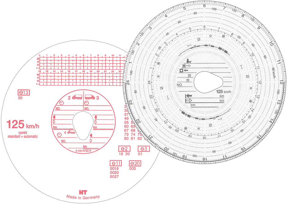 Disques tachygraphe