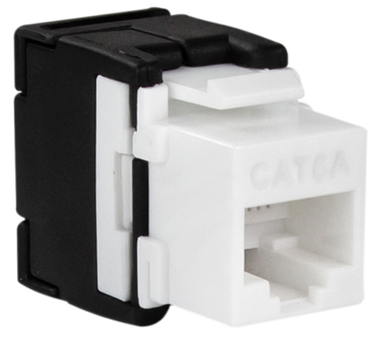 Embase Keystone Cat.6A, classe EA, non blindé