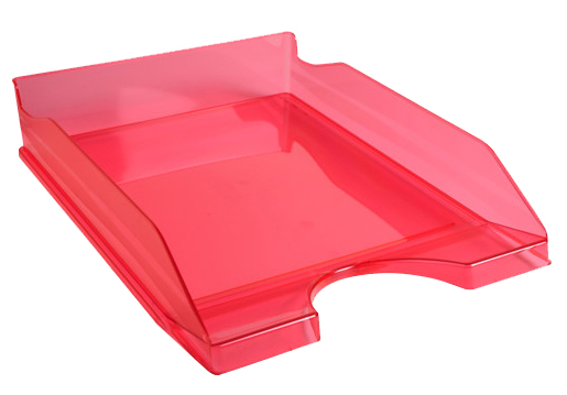 EXACOMPTA Corbeille à courrier ECOTRAY, A4+, framboise
