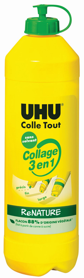 UHU Recharge colle twist & glue, sans solvant, 810 ml/950 g