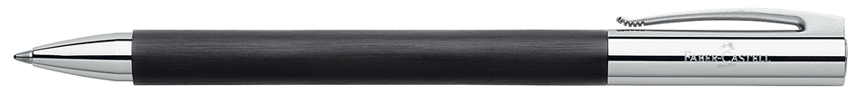 FABER-CASTELL Stylo à bille rotatif Ambition résine, noir