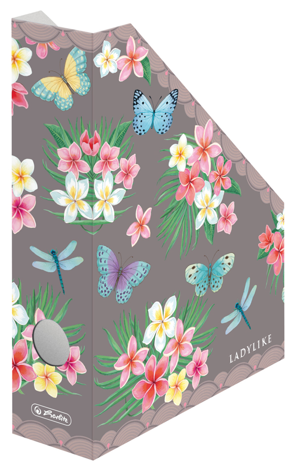 herlitz Porte-revues en carton ondulé Ladylike 'Butterflies'