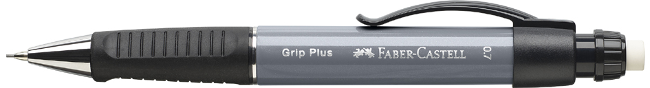 FABER-CASTELL Porte-mines GRIP PLUS 1307, gris pierre