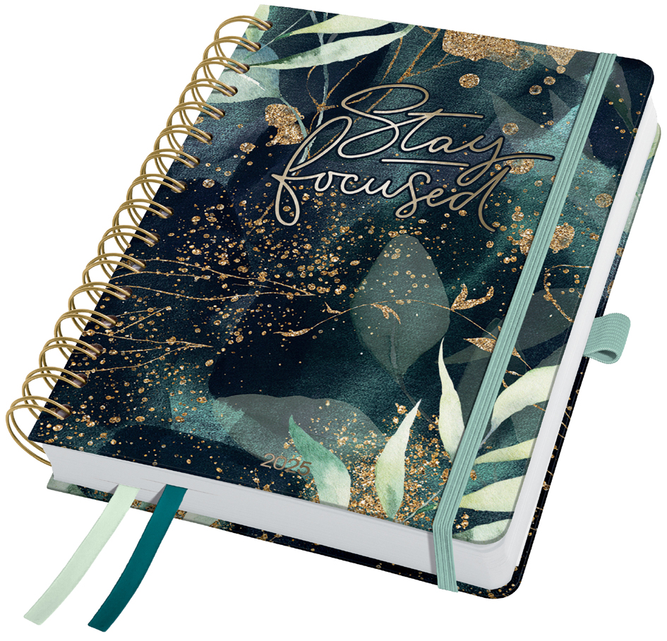sigel Agenda planning Jolie 'Glamorous Leaves' 2026, A5