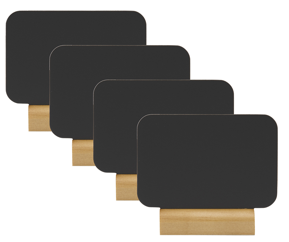 Securit Ardoise de table SILHOUETTE MINI 'RECT'