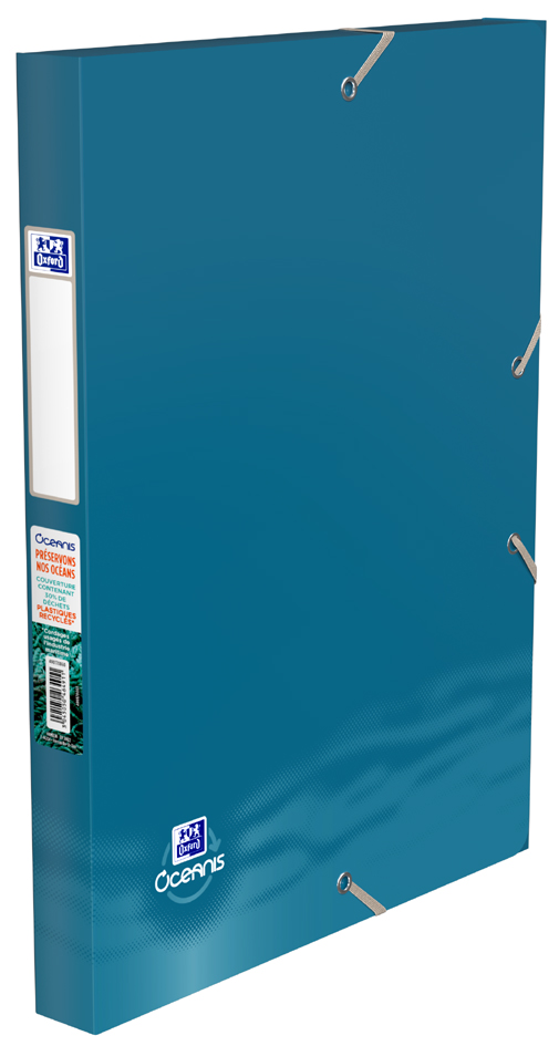 Boîte de classement "Oceanis", turquoise