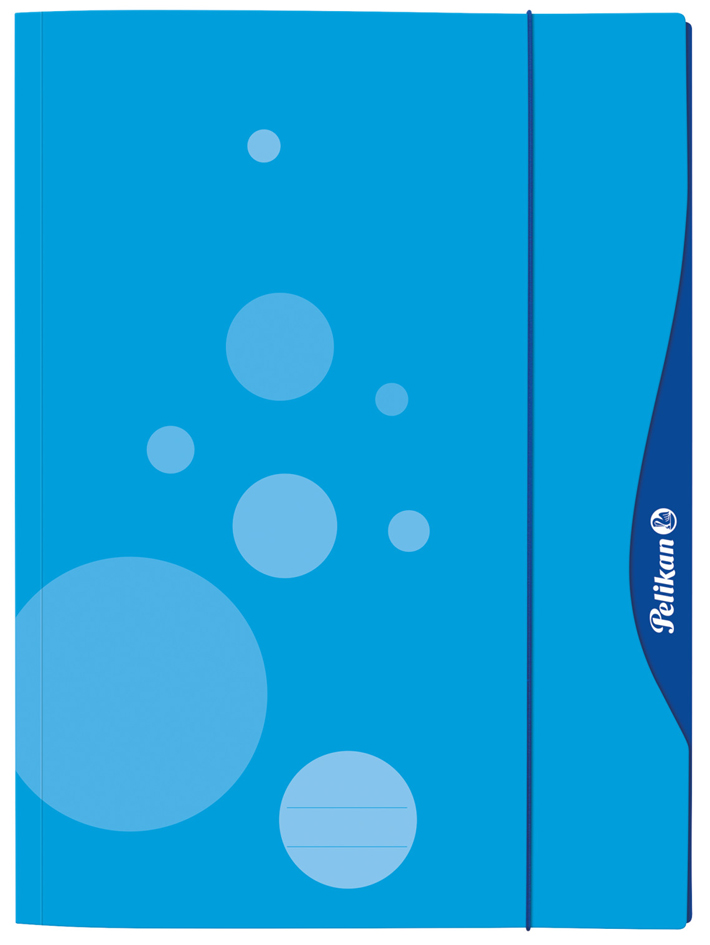 Pelikan Chemise à rabat 'quick open', A3, bleu