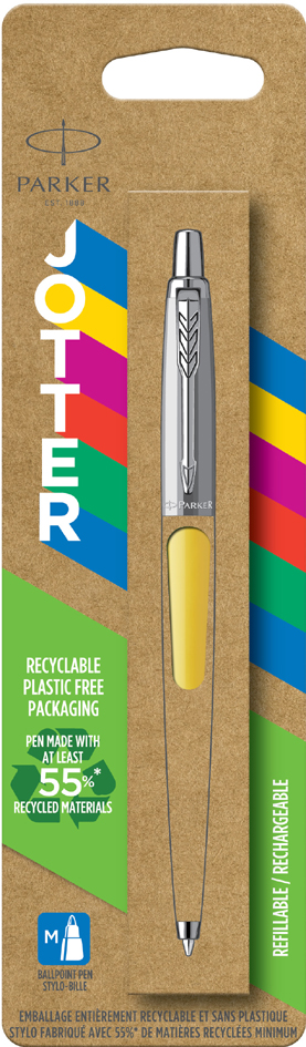 Stylo à bille rétractable JOTTER ORIGINALS Jaune C.T.