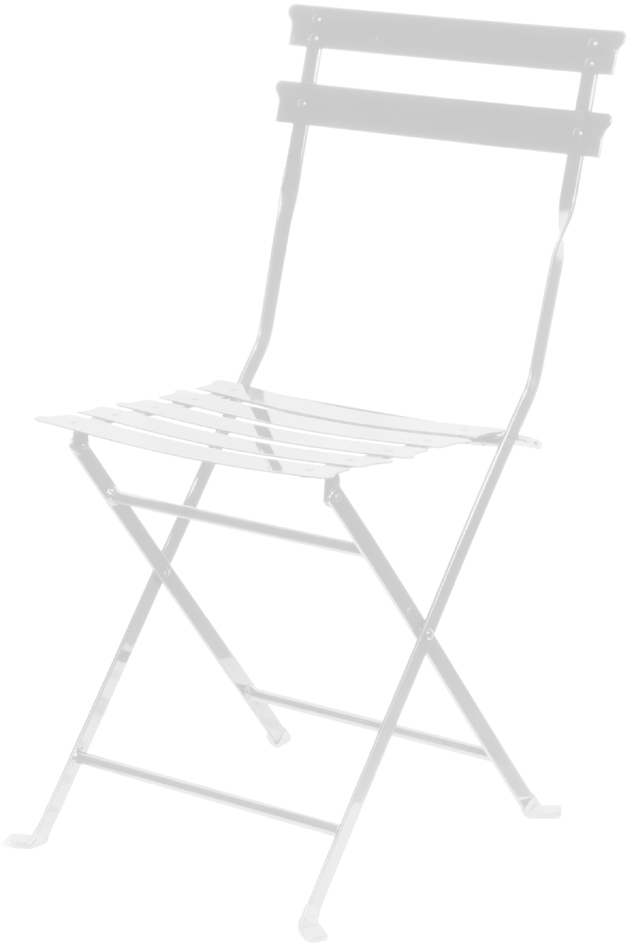 Chaise pliante d'extérieur EDEN, blanc