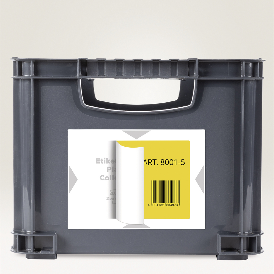 Etiquettes de support
