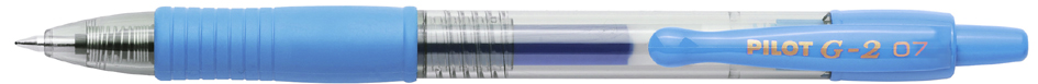 Stylo roller à encre gel G2 07 standard, bleu soft