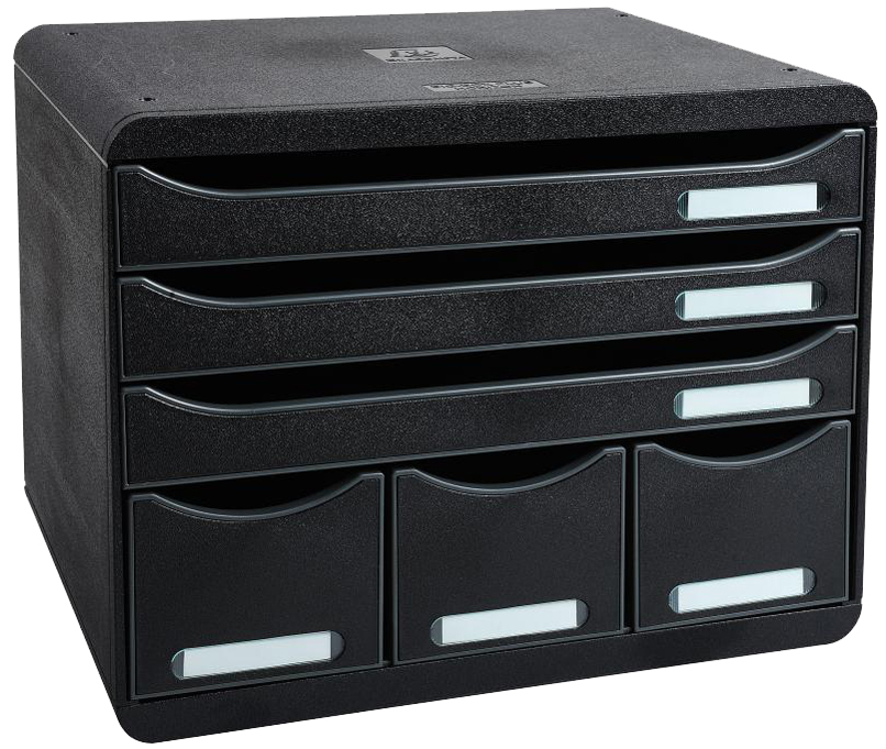 EXACOMPTA Module de classement STORE-BOX MAXI, 6 tiroirs