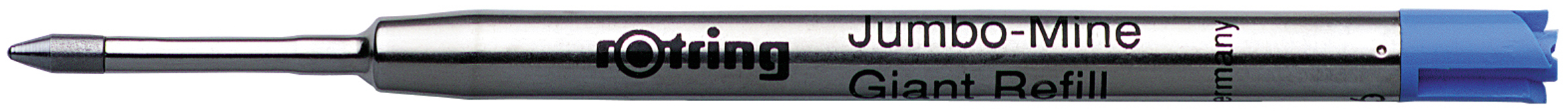 rotring Recharge Jumbo pour stylo à bille, M, bleu