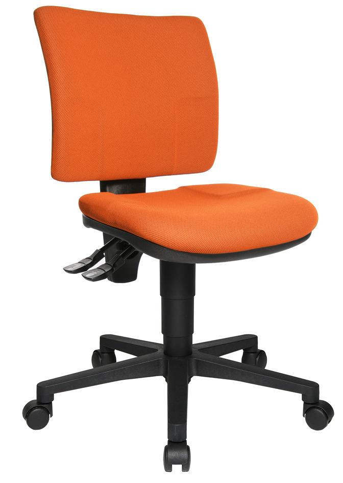 Fauteuil tournant de bureau "U 50", orange