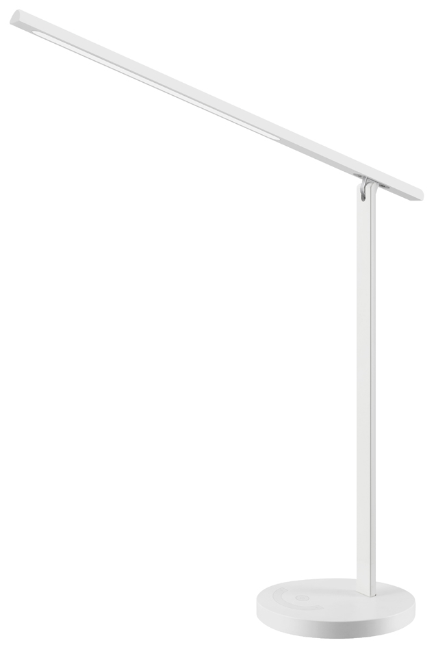 Hansa Lampe de bureau LED 'Halo', socle, blanc