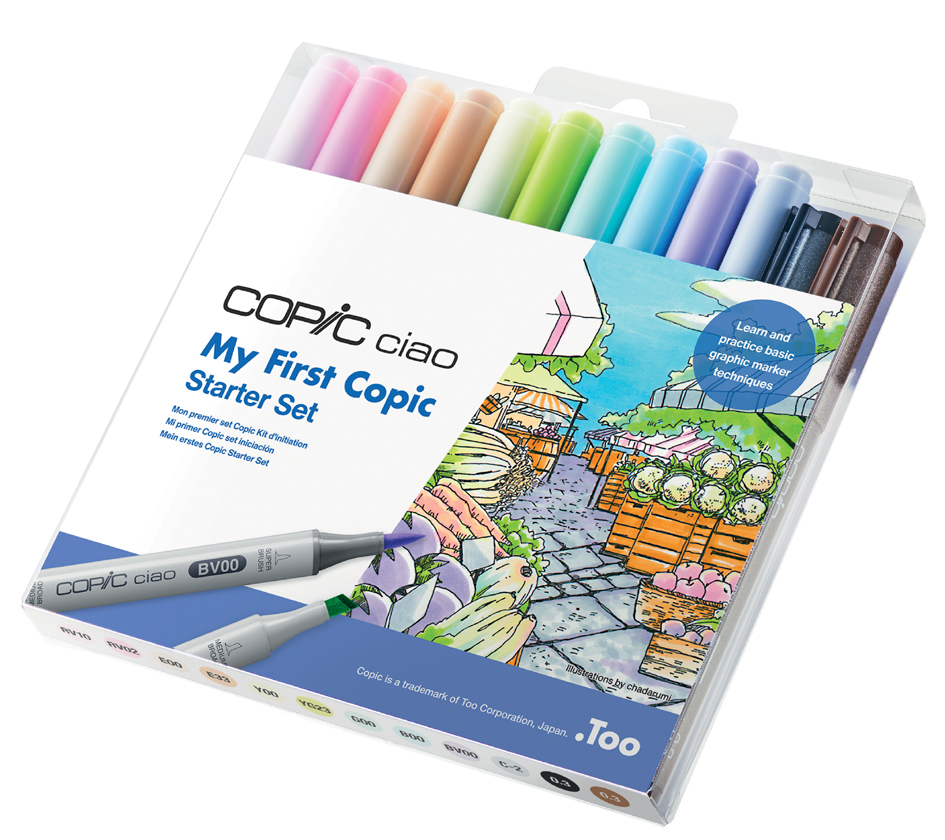 COPIC Marqueur ciao 'My First COPIC Starter Set'