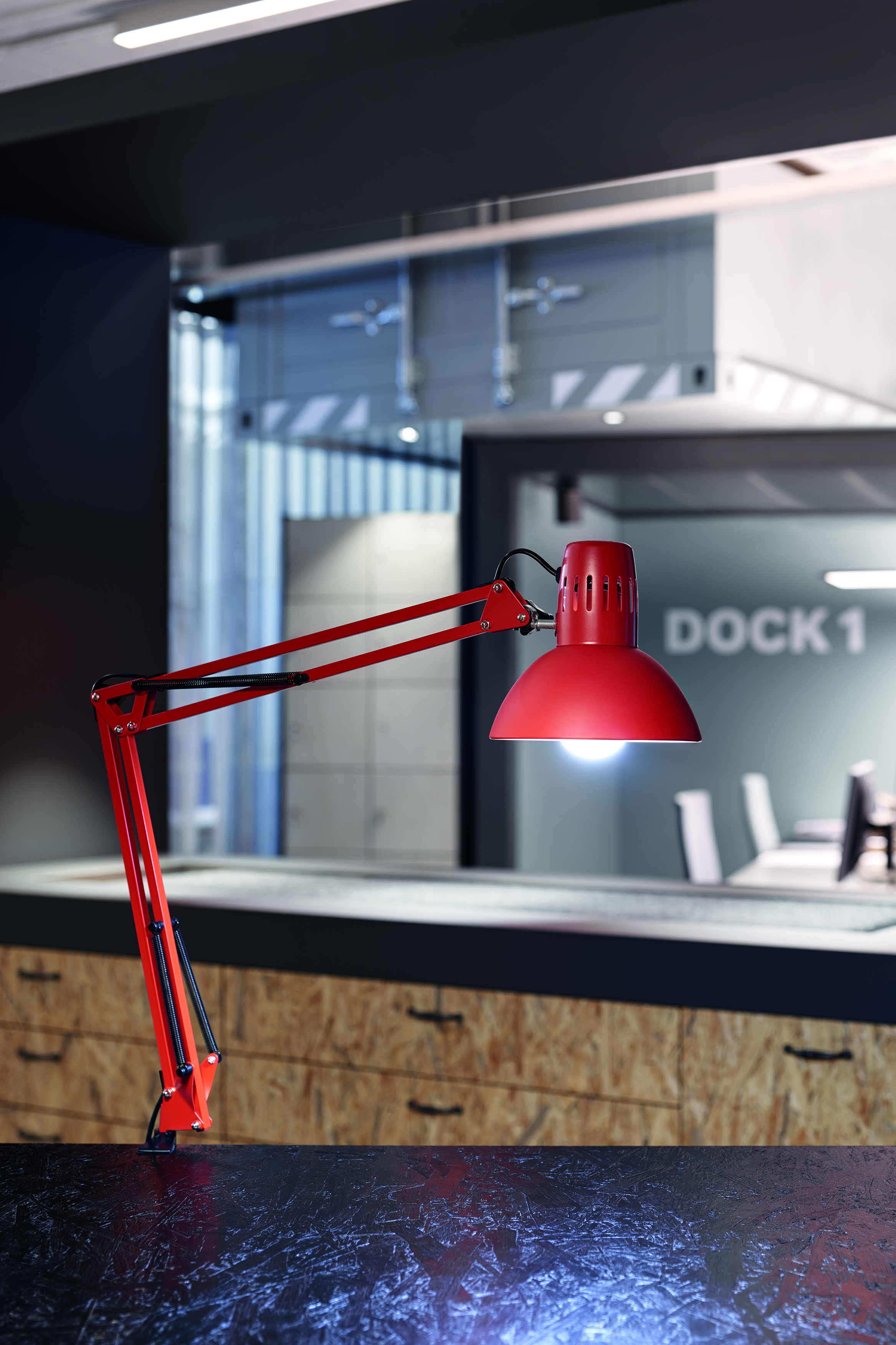 Lampes sans ampoule, à pince