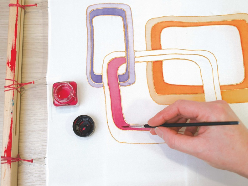 Peintures pour soie, kit