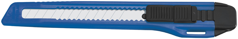 WESTCOTT Cutter Office, lame: 9 mm, bleu / noir