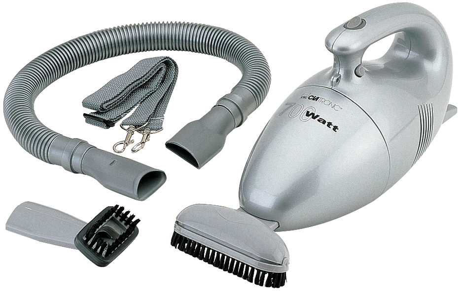 CLATRONIC aspirateur à main HS 2631, argent/gris