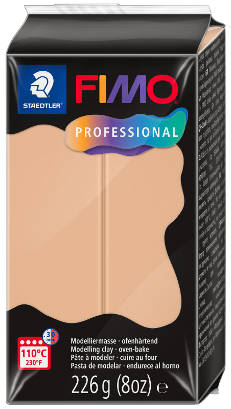 FIMO PROFESSIONAL Pâte à modeler, 226 g, sable