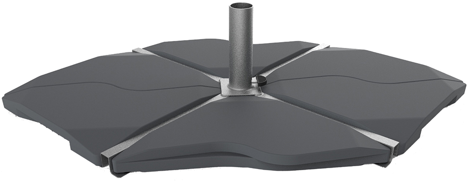 Dalles de lestage pour parasol