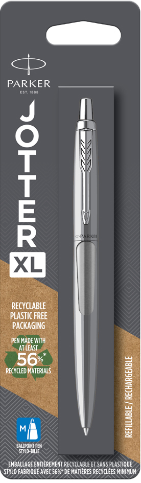 PARKER Stylo à bille JOTTER XL Monochrome, acier