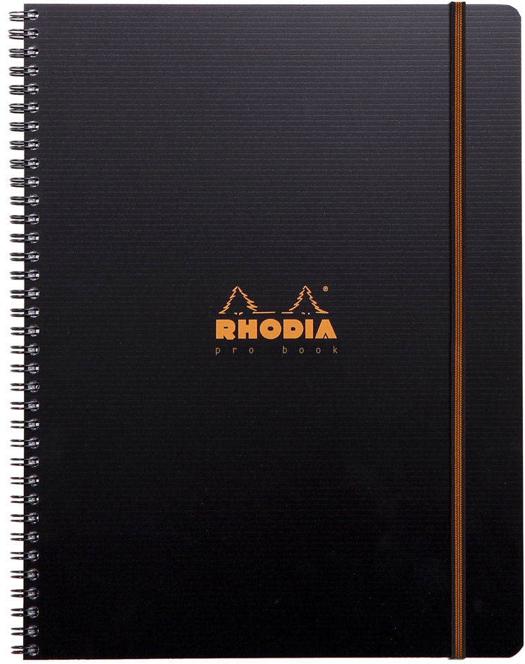 Visuel de référence: Cahier à spirale "Pro Book", noir