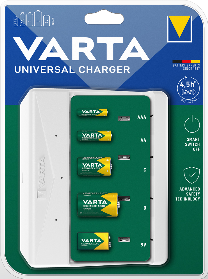Chargeur "Universal Charger", emballage