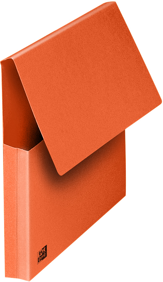 Oxford Pochette document à soufflet, A4, carton, rouge vif