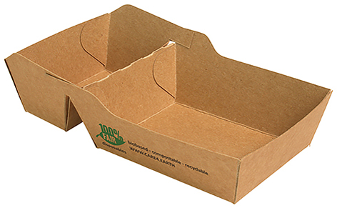 PAPSTAR Barquette pour frites 'pure', 155 x 85 x 35 mm