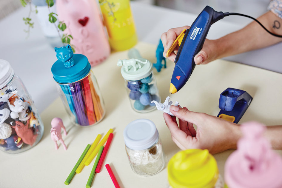 Pistolets à colle, forme stylo