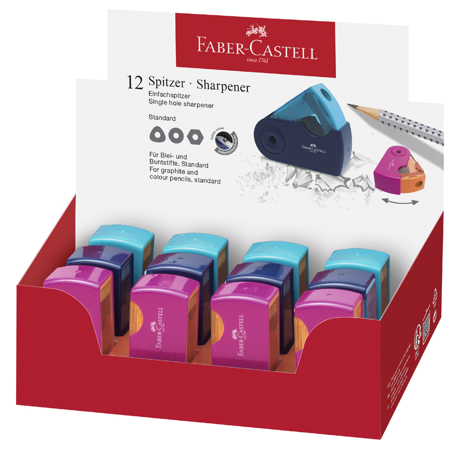 Taille-crayon SLEEVE MINI, dans un présentoir