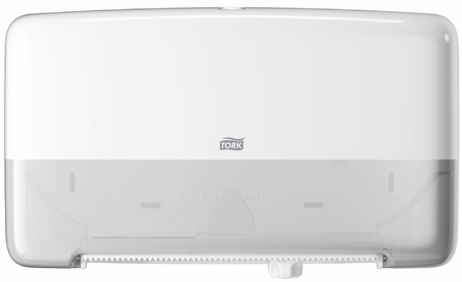 TORK Papier toilette en mini-rouleau Jumbo, 2 couches, blanc