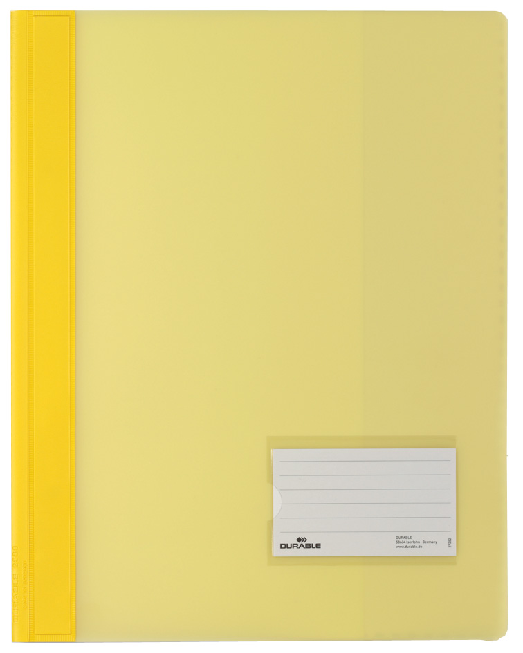 Format A4, PVC - couverture de couleur