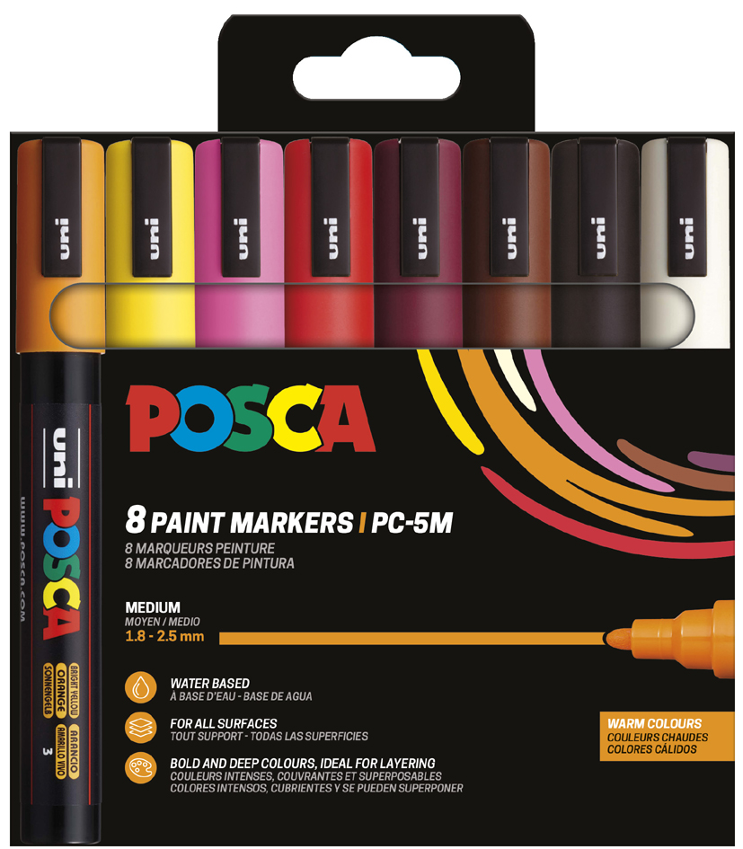 Marqueurs à pigment en set