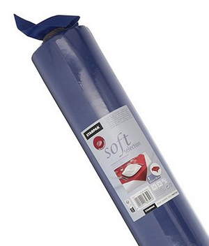 STARPAK Nappe 'soft selection', en rouleau, bleu foncé