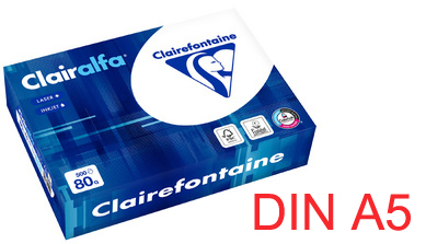 Format A5, blanc