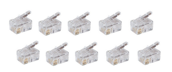 shiverpeaks BASIC-S Connecteur modulaire RJ10/14, non blindé