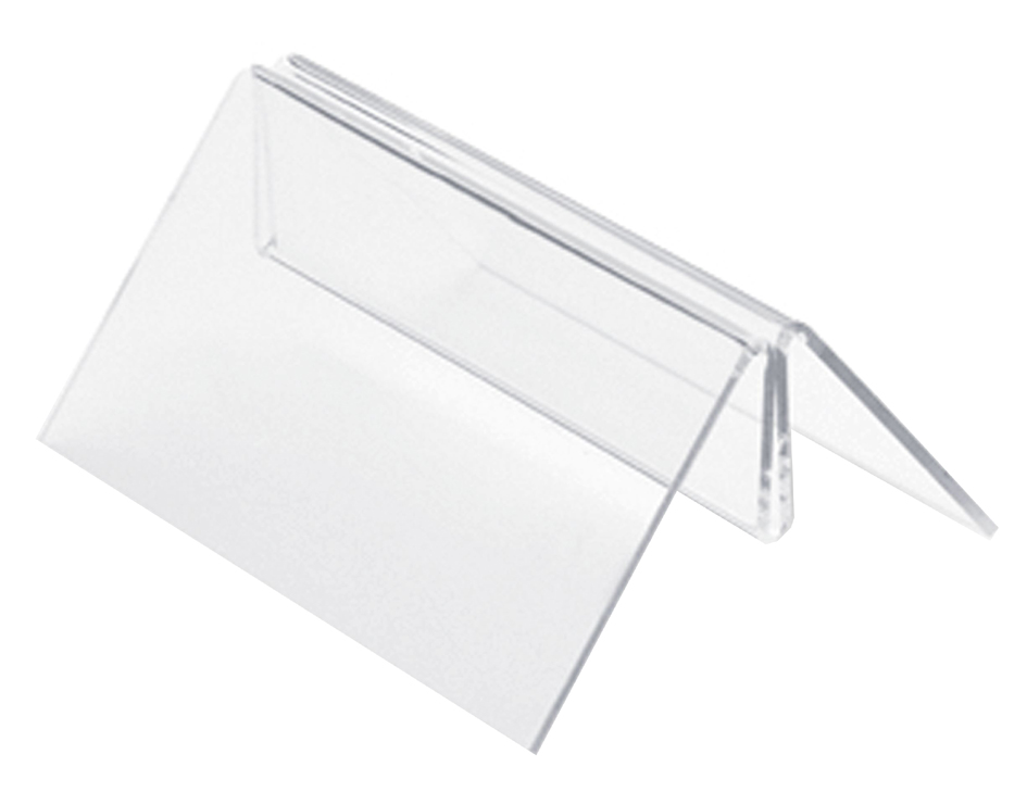 deflecto Support pour cartes et brochures, transparent