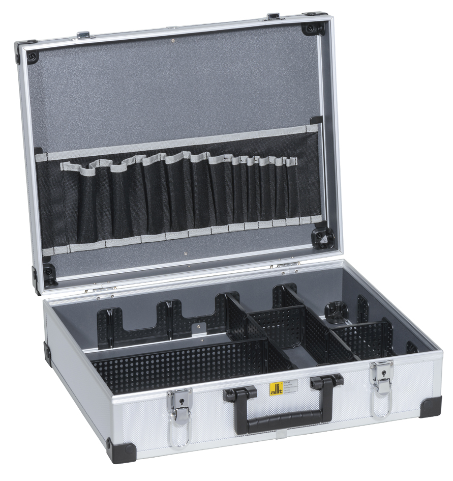 Mallette à outils AluPlus Tool >L< 44-1, vue intérieure