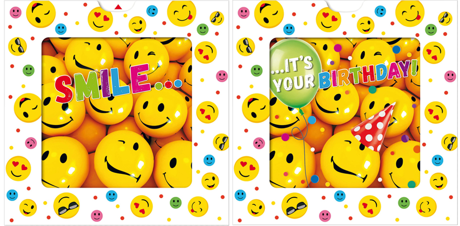 Cartes d'anniversaire, 3D
