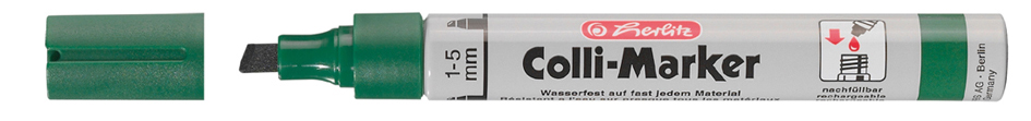 herlitz Marqueur permanent 'Collimarker', pointe biseautée