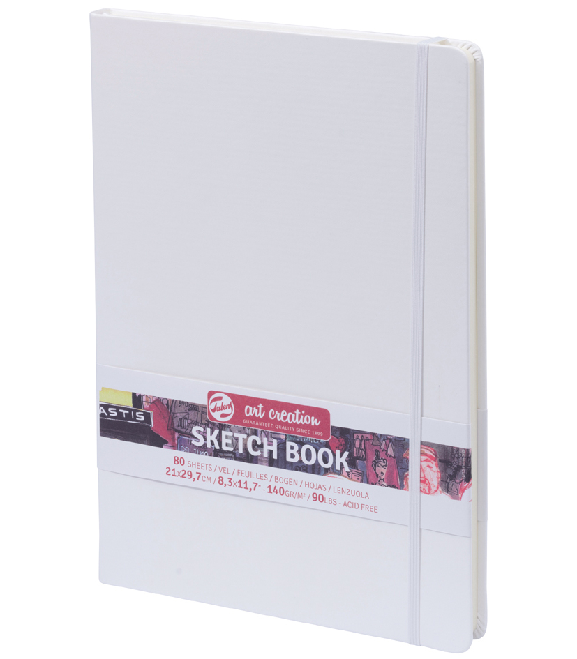 Visuel de référence: carnet de croquis, blanc