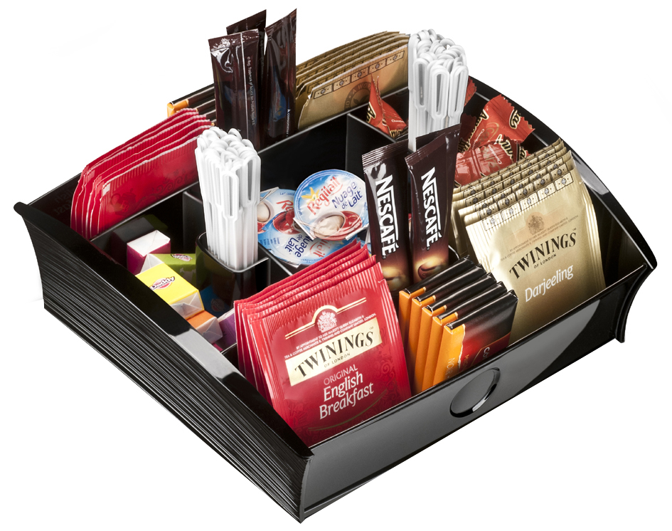 CEP Plateau distributeur, 9 compartiments, noir