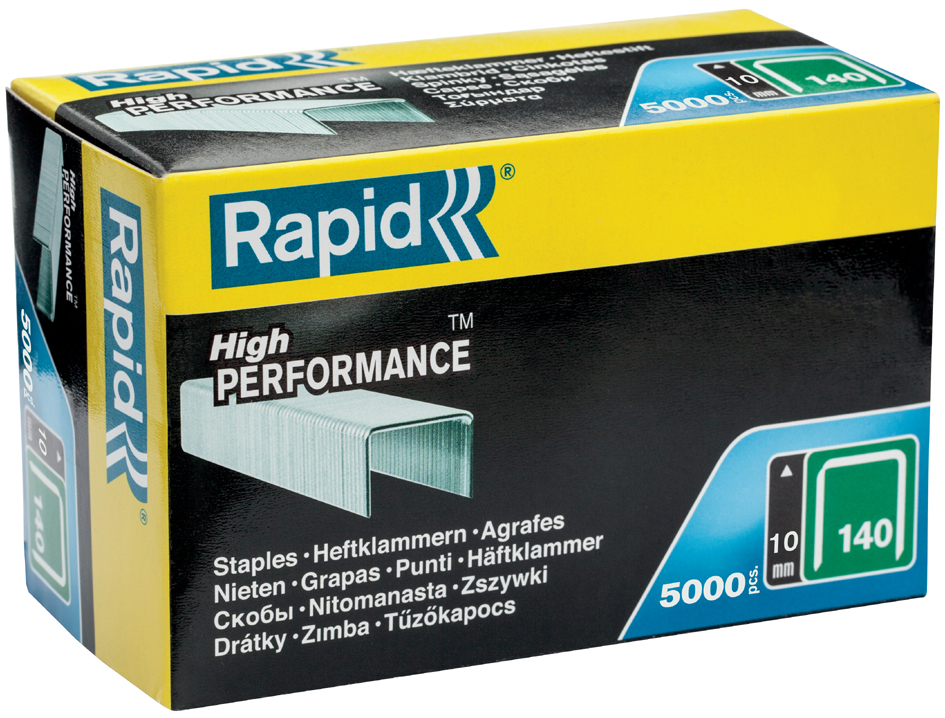Rapid Agrafes 140/10, contenu: 5.000 pièces, zingué